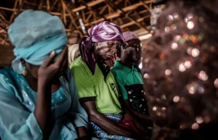 familia cristiana en Uganda