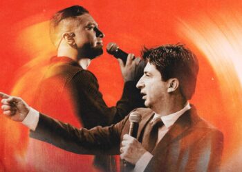 Milton Valle y Josh Morales cantando Gritos de Júbilo Medley